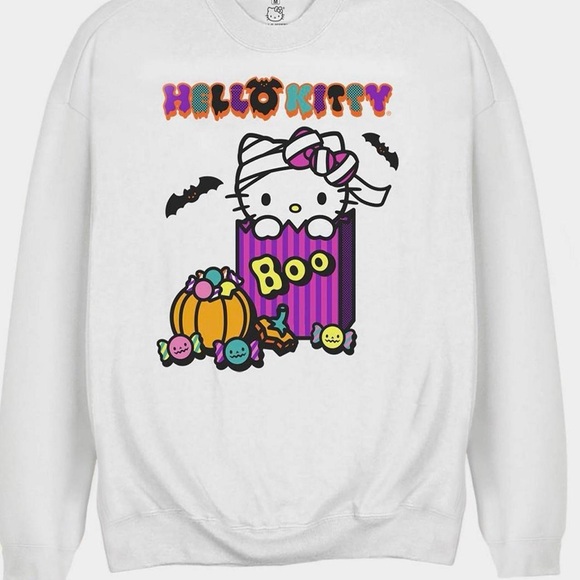 Hello Kitty Halloween Sweatshirt - Picture 1 of 1